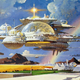 Illustration for article titled Dreamlike Concept Images of Cities that Float High Above the Clouds